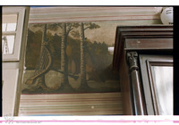Photograph of: Old Wooden Synagogue (Besht Synagogue) in Piatra Neamț - Small prayer hall : South wall, western corner.