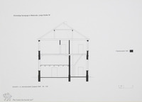Photograph of: Drawings of the Synagogue in Walsrode : Measured drawings.