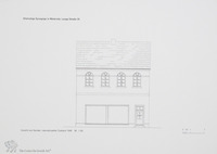 Photograph of: Drawings of the Synagogue in Walsrode : Measured drawings.