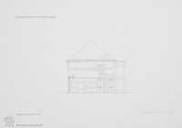 Photograph of: Drawings of the Synagogue in Bodenfelde : Measured drawings.