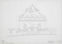 Photograph of: Great Synagogue in Slonim, Belarus - Drawings : Measured drawings.