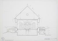Photograph of: Great Synagogue in Slonim, Belarus - Drawings : Measured drawings.