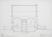 Photograph of: Great Synagogue in Slonim, Belarus - Drawings : Measured drawings.