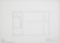Photograph of: Drawings of the Yeshiva in Radun' (Raduń) : Measured drawings.