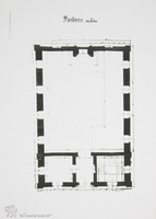 Photograph of: Drawings of the Synagogue in Sombor (Zombor) : Measured drawings.