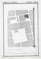 Photograph of: Drawings of the Great Synagogue in Zamość : Measured drawings.