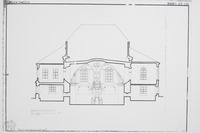 Photograph of: Drawings of the Great Synagogue in Zamość : Measured drawings.