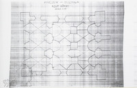 Photograph of: Drawings (1952) of the Old Synagogue in Pińczów : Measured drawings.