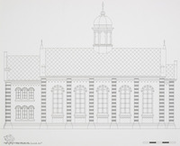 Photograph of: Design for the Synagogue in Eisenach : Design.