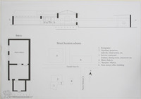Photograph of: Drawings of the Synagogue in Dushanbe : Measured drawings.