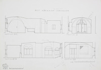Photograph of: Drawings of the Beit Avraham ve-Ohel Sarah (Ioannina) Synagogue in Jerusalem : Measured drawings.