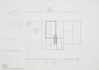 Photograph of: Drawings of the Beit Avraham ve-Ohel Sarah (Ioannina) Synagogue in Jerusalem : Measured drawings.