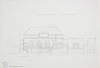 Photograph of: Sketches of the Beit Yehudah Synagogue in Jerusalem : Measured drawings.