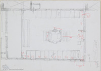 Photograph of: Sketches of the Beit Yehudah Synagogue in Jerusalem : Measured drawings.