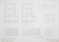 Photograph of: Synagogue at 27 Chekistov St. in Zaporizhzha : Measured drawings.