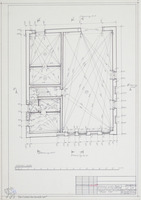 Photograph of: Drawing of the Kloyz in Ivie : Measured drawings.