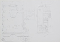 Photograph of: Sketch of the Synagogue in Saluzzo.