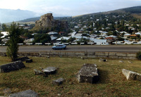 Photograph of: Jewish cemetery in Surami.