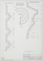 Photograph of: Drawing of the Old Beit Midrash in Ivie : Measured drawings.