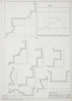Photograph of: Drawing of the Old Beit Midrash in Ivie : Measured drawings.
