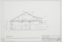 Photograph of: Drawings of the New Beit Midrash in Ivie (Iwie) : Measured drawings.