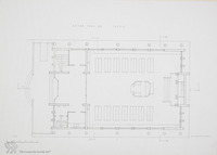 Photograph of: Drawings of the Keter Torah Or Synagogue in Moshav Yatsits.