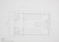 Photograph of: Drawings of the Keter Torah Or Synagogue in Moshav Yatsits : Measured drawings.