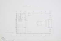 Photograph of: Drawings of the Keter Torah Or Synagogue in Moshav Yatsits : Measured drawings.