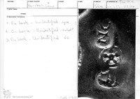Photograph of: Hanukkah lamp : Field documentation.