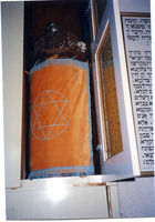 Photograph of: Ohel Yitzhak Synagogue in Moshav Porat : Interior.