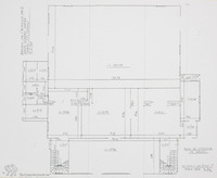 Photograph of: Drawings of the Vizhnitz (Moskovits) Synagogue in Oradea : Measured drawings.