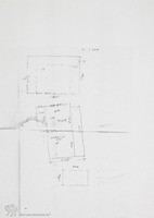 Photograph of: Sketch of an unrecognized synagogue in Romania.