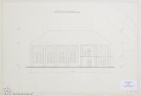 Photograph of: Drawings of the Great Synagogue in Fălticeni : Measured drawings.