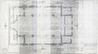 Photograph of: Drawings of the Neolog Temple Sion in Oradea (Nagyvárad, Grosswardein).