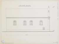 Photograph of: Drawings of the Old Synagogue in Alba Iulia (Karlsburg, Gyulafehérvár) : Measured drawings.