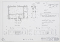 Photograph of: Drawings of the Synagogue in Lopatyn.