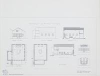 Photograph of: Synagogue in Surami : Measured drawings.