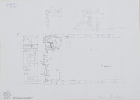 Photograph of: Sketches of the Synagogue in Zenica.