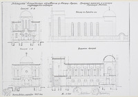 Photograph of: Design for the New Sephardi Synagogue in Banja Luka : Design.