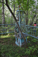 Photograph of: Jewish sector of the cemetery in Mariinsk.