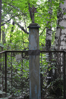 Photograph of: Jewish sector of the cemetery in Mariinsk.