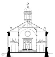 Photograph of: Design for the Synagogue in Eisenach : Design.