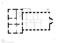 Photograph of: Drawings of the Synagogue in Bückeburg.