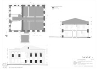 Photograph of: Ukraine, Budaniv, Synagogue : Measured drawings.