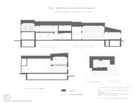 Photograph of: Drawings of the House of Shlomo Pinhasov at 60 Tolmasov St. in Samarkand, Uzbekistan : Measured drawings.