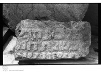 Photograph of: Tombstone : fragment.