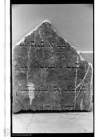 Photograph of: Tombstone : fragment.