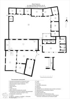 Photograph of: Drawings of the Synagogue in Dushanbe : Measured drawings.