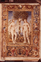 Photograph of: Casanatense Florentine Bible : Fol. 3v.
