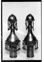 Photograph of: Torah finials.